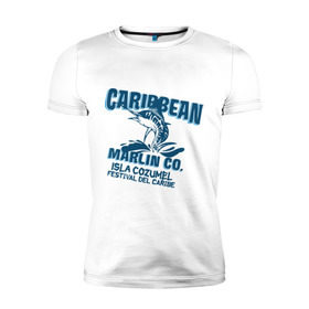 Мужская футболка премиум с принтом Caribbean в Кировске, 92% хлопок, 8% лайкра | приталенный силуэт, круглый вырез ворота, длина до линии бедра, короткий рукав | caribbean | карибские острова | карибы