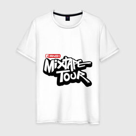 Мужская футболка хлопок с принтом AND1 Mixtape tour в Кировске, 100% хлопок | прямой крой, круглый вырез горловины, длина до линии бедер, слегка спущенное плечо. | mixtape tour | баскетбольный тур | микстейп тур