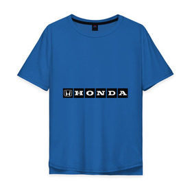 Мужская футболка хлопок Oversize с принтом HondaDromBanda (1) в Кировске, 100% хлопок | свободный крой, круглый ворот, “спинка” длиннее передней части | honda drom banda | банда | хонда