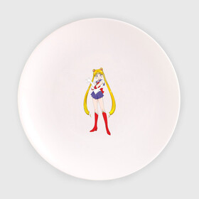 Тарелка 3D с принтом Sailor moon (1) в Кировске, фарфор | диаметр - 210 мм
диаметр для нанесения принта - 120 мм | Тематика изображения на принте: аниме | сейлор мун | сэйлор мун