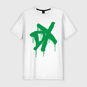 Мужская футболка премиум с принтом D-Generation X (2) в Кировске, 92% хлопок, 8% лайкра | приталенный силуэт, круглый вырез ворота, длина до линии бедра, короткий рукав | джон сина