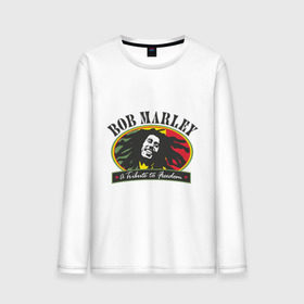 Мужской лонгслив хлопок с принтом Bob Marley (7) в Кировске, 100% хлопок |  | bob | bob marley | reggae | боб марли | музыка | раста | растаманские | регги
