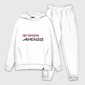 Мужской костюм хлопок OVERSIZE с принтом Toyota Avensis в Кировске,  |  | avensis | toyota | toyota avensis | авенсис | тойота | тойота авенсис