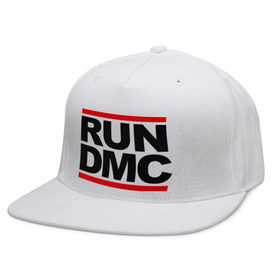 Кепка снепбек с прямым козырьком с принтом Run DMC в Кировске, хлопок 100% |  | dmc | gangsta | gansta | hip hop | hop | rap | run | рэп | рэпчина | хип | хип хоп | хипхоп | хоп