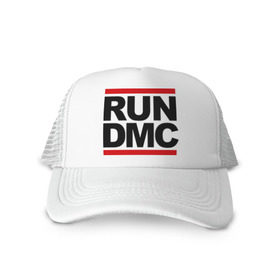 Кепка тракер с сеткой с принтом Run DMC в Кировске, трикотажное полотно; задняя часть — сетка | длинный козырек, универсальный размер, пластиковая застежка | Тематика изображения на принте: dmc | gangsta | gansta | hip hop | hop | rap | run | рэп | рэпчина | хип | хип хоп | хипхоп | хоп