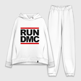 Женский костюм хлопок Oversize с принтом Run DMC в Кировске,  |  | Тематика изображения на принте: dmc | gangsta | gansta | hip hop | hop | rap | run | рэп | рэпчина | хип | хип хоп | хипхоп | хоп