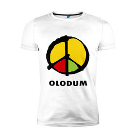 Мужская футболка премиум с принтом Olodum в Кировске, 92% хлопок, 8% лайкра | приталенный силуэт, круглый вырез ворота, длина до линии бедра, короткий рукав | бразилия