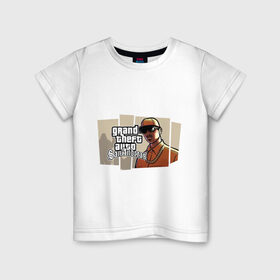Детская футболка хлопок с принтом Grand Theft Auto San Andreas (6) в Кировске, 100% хлопок | круглый вырез горловины, полуприлегающий силуэт, длина до линии бедер | grand theft auto | gta | san andreas | гта | сан андрес