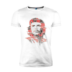 Мужская футболка премиум с принтом Che Guevara (3) в Кировске, 92% хлопок, 8% лайкра | приталенный силуэт, круглый вырез ворота, длина до линии бедра, короткий рукав | гевара | куба | революция | свобода | че