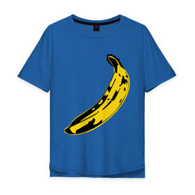 Мужская футболка хлопок Oversize с принтом Банан в Кировске, 100% хлопок | свободный крой, круглый ворот, “спинка” длиннее передней части | banana