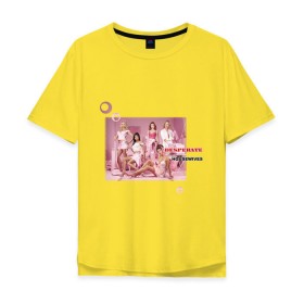 Мужская футболка хлопок Oversize с принтом Desperate Housewives (4) в Кировске, 100% хлопок | свободный крой, круглый ворот, “спинка” длиннее передней части | desperate housewives | отчаянные домохозяйки