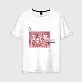 Женская футболка хлопок Oversize с принтом Desperate Housewives (4) в Кировске, 100% хлопок | свободный крой, круглый ворот, спущенный рукав, длина до линии бедер
 | desperate housewives | отчаянные домохозяйки