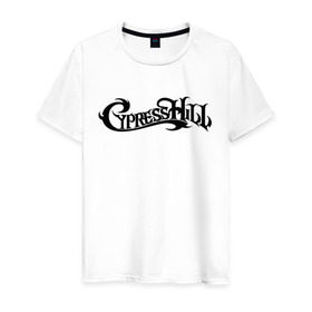 Мужская футболка хлопок с принтом Cypress Hill в Кировске, 100% хлопок | прямой крой, круглый вырез горловины, длина до линии бедер, слегка спущенное плечо. | Тематика изображения на принте: gangsta | gansta | hip | hip hop | hop | rap | рэп | рэпчина | хип | хип хоп | хипхоп | хоп