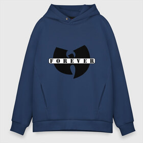 Мужское худи Oversize хлопок с принтом Wu-Tang Forever в Кировске, френч-терри — 70% хлопок, 30% полиэстер. Мягкий теплый начес внутри —100% хлопок | боковые карманы, эластичные манжеты и нижняя кромка, капюшон на магнитной кнопке | gansta | hip | hip hop | hop | рэп | хип | хип хоп | хипхоп