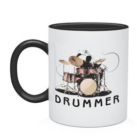 Кружка двухцветная Drummer купить в Кировске