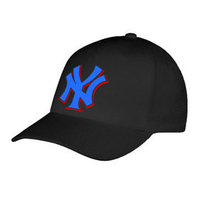 Бейсболка с принтом NY Yankees blue (3) в Кировске, 100% хлопок | классический козырек, металлическая застежка-регулятор размера | baseball | major league basebal | new era | ny | yankees | америка | бейсбол | бита | главная лига бейсбола | нью йорк янкиз | статен айленд | сша | янки