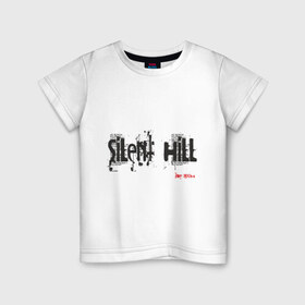 Детская футболка хлопок с принтом Sillent Hill в Кировске, 100% хлопок | круглый вырез горловины, полуприлегающий силуэт, длина до линии бедер | silent hill | сайлент хил | сайлент хилл | ужастики | ужасы