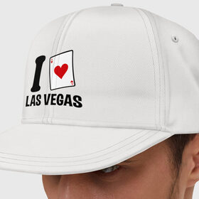 Кепка снепбек с прямым козырьком с принтом I Love Las Vegas в Кировске, хлопок 100% |  | i love | азартные игры | америка | вегас | казино | карты | колода | лас | рулетка | туз