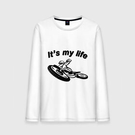 Мужской лонгслив хлопок с принтом Speedway в Кировске, 100% хлопок |  | motocycles | my life | байк | байкеры | колеса | мото | мотоцикл | мотоциклы | моя жизнь
