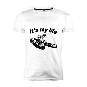 Мужская футболка премиум с принтом Speedway в Кировске, 92% хлопок, 8% лайкра | приталенный силуэт, круглый вырез ворота, длина до линии бедра, короткий рукав | motocycles | my life | байк | байкеры | колеса | мото | мотоцикл | мотоциклы | моя жизнь