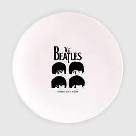 Тарелка с принтом The Beatles - A Hard Day's Night в Кировске, фарфор | диаметр - 210 мм
диаметр для нанесения принта - 120 мм | 60s | 60е | a hard days night | beatles | rock | the beatles | битлз | битлы | леннон | ленон | макартни | музыка | музыкальные группы | ретро | рок