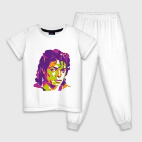 Детская пижама хлопок с принтом Michael Jackson полноцвет в Кировске, 100% хлопок |  брюки и футболка прямого кроя, без карманов, на брюках мягкая резинка на поясе и по низу штанин
 | jackson | michael | michael jackson | pop | джексон | знаменитость | майкл | майкл джексон | певец | поп | портрет