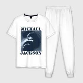 Мужская пижама хлопок с принтом Michael Jackson с шляпой (2) в Кировске, 100% хлопок | брюки и футболка прямого кроя, без карманов, на брюках мягкая резинка на поясе и по низу штанин
 | Тематика изображения на принте: mj | в шляпе | исполнитель | майкл джексон | музыка | певец | поп музыка | шляпа