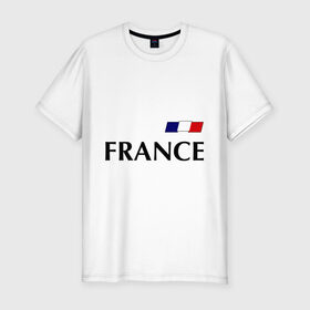 Мужская футболка премиум с принтом Сборная Франции - Бензима 10 (Benzima) в Кировске, 92% хлопок, 8% лайкра | приталенный силуэт, круглый вырез ворота, длина до линии бедра, короткий рукав | football | бензима | сборная франции | франция