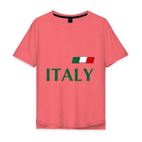 Мужская футболка хлопок Oversize с принтом Сборная Италии - 10 в Кировске, 100% хлопок | свободный крой, круглый ворот, “спинка” длиннее передней части | Тематика изображения на принте: football | италия | сборная италии