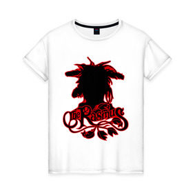 Женская футболка хлопок с принтом The Rasmus (2) в Кировске, 100% хлопок | прямой крой, круглый вырез горловины, длина до линии бедер, слегка спущенное плечо | heavy metal | metal | rock | trash metal | метал | металл | рок | рок группа | рок группы | трэш метал | хеви метал