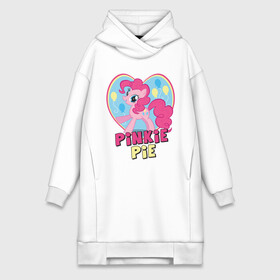 Платье-худи хлопок с принтом Pinkie Pie in my heart в Кировске,  |  | heart | pinkie | pinkie pie in my heart | pony | детские | мой маленький пони | пони