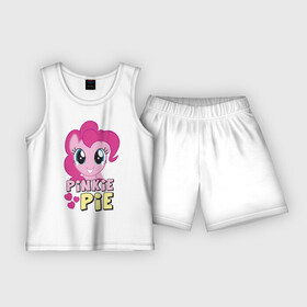 Детская пижама с шортами хлопок с принтом Красавица Пинки Пай в Кировске,  |  | pony | детские | красавица пинки пай | мой маленький пони | пинки пай | пони