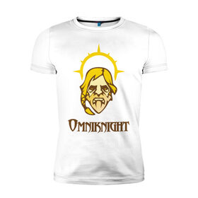 Мужская футболка премиум с принтом Omniknight в Кировске, 92% хлопок, 8% лайкра | приталенный силуэт, круглый вырез ворота, длина до линии бедра, короткий рукав | 