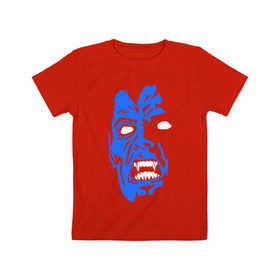 Детская футболка хлопок с принтом Вампир (Vampire) в Кировске, 100% хлопок | круглый вырез горловины, полуприлегающий силуэт, длина до линии бедер | vampire | вампир
