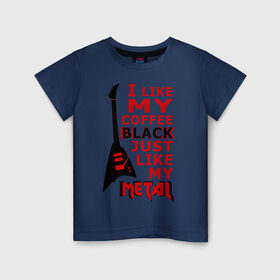 Детская футболка хлопок с принтом Mindless Self Indulgence - Coffee black в Кировске, 100% хлопок | круглый вырез горловины, полуприлегающий силуэт, длина до линии бедер | metal | rock | метал | музыка | рок
