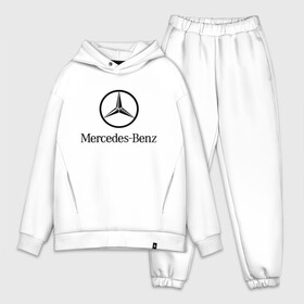 Мужской костюм хлопок OVERSIZE с принтом Logo Mercedes Benz в Кировске,  |  | Тематика изображения на принте: mercedes | mercedes benz | логотип mercedes | логотип mercedes benz | логотип мерседерс бенс | мерен | мерседерс | мерседерс бенс