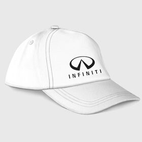 Бейсболка с принтом Infiniti logo в Кировске, 100% хлопок | классический козырек, металлическая застежка-регулятор размера | infiniti автомобиль | автомобиль инфинити | инфинити | логотип infiniti | логотип инфинити