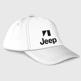 Бейсболка с принтом Jeep logo в Кировске, 100% хлопок | классический козырек, металлическая застежка-регулятор размера | jeep | автомобиль jeep | автомобиль джип | джип | логотип jeep | логотип джип