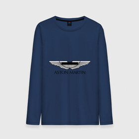 Мужской лонгслив хлопок с принтом Logo Aston Martin в Кировске, 100% хлопок |  | Тематика изображения на принте: aston martin | автобренды | автолюбителям | астин мартин | астон мартин | бренд | для автовладельцев | для автолюбителей | логотип