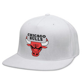 Кепка снепбек с прямым козырьком с принтом Chicago bulls logo в Кировске, хлопок 100% |  | chicago bulls | newtop | swag | swag style | toplanding | одежда сваг | сваг | сваг стиль | свег | свог | свэг | чикаго булз