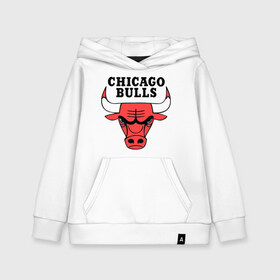 Детская толстовка хлопок с принтом Chicago bulls logo в Кировске, 100% хлопок | Круглый горловой вырез, эластичные манжеты, пояс, капюшен | chicago bulls | newtop | swag | swag style | toplanding | одежда сваг | сваг | сваг стиль | свег | свог | свэг | чикаго булз