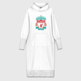 Платье удлиненное хлопок с принтом Liverpool logo в Кировске,  |  | ливерпуль