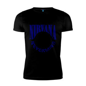 Мужская футболка премиум с принтом Nevermind Nirvana в Кировске, 92% хлопок, 8% лайкра | приталенный силуэт, круглый вырез ворота, длина до линии бедра, короткий рукав | kurt kobain | nirvana | курт кобейн | музыкальные группы | нирвана | рок группы