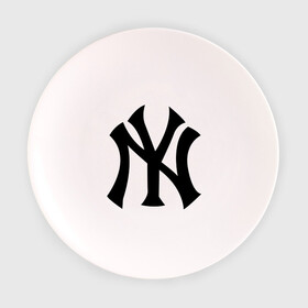 Тарелка 3D с принтом New York Yankees в Кировске, фарфор | диаметр - 210 мм
диаметр для нанесения принта - 120 мм | baseball | new york yankees | бейсбол | нью йорк янкиз | спорт | янки
