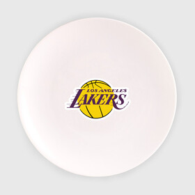 Тарелка с принтом LA Lakers в Кировске, фарфор | диаметр - 210 мм
диаметр для нанесения принта - 120 мм | basketball | lakers | media | nba | toplanding | баскетболл | лейкерс | лого баскетбольных клубов | лос анджелес | нба