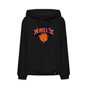 Мужская толстовка хлопок с принтом NY Knicks в Кировске, френч-терри, мягкий теплый начес внутри (100% хлопок) | карман-кенгуру, эластичные манжеты и нижняя кромка, капюшон с подкладом и шнурком | Тематика изображения на принте: basketball | nba | баскетболл | лого баскетбольных клубов | нба | нью йорк
