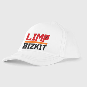 Детская бейсболка с принтом Limp Bizkit (2) в Кировске, 100% хлопок | классический козырек, металлическая застежка-регулятор размера | Тематика изображения на принте: rock | лимп бизкит | рок группа | рок музыка