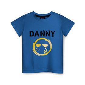 Детская футболка хлопок с принтом Danny (HU) в Кировске, 100% хлопок | круглый вырез горловины, полуприлегающий силуэт, длина до линии бедер | danny | hollywood undead | дени | денни | маска danny | реп | рок реп