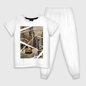 Детская пижама хлопок с принтом Улицы NY в Кировске, 100% хлопок |  брюки и футболка прямого кроя, без карманов, на брюках мягкая резинка на поясе и по низу штанин
 | Тематика изображения на принте: new york | urban style | город | города | нью йорк | улицы нью йорка | урбан