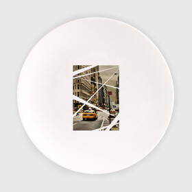Тарелка с принтом Улицы NY в Кировске, фарфор | диаметр - 210 мм
диаметр для нанесения принта - 120 мм | Тематика изображения на принте: new york | urban style | город | города | нью йорк | улицы нью йорка | урбан